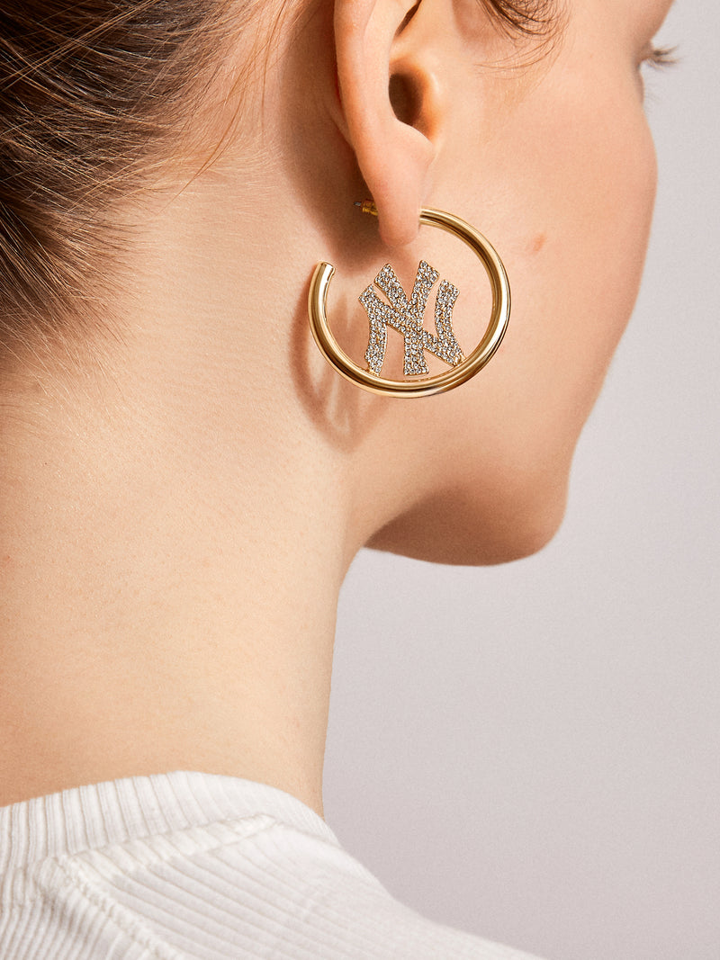BaubleBar MLB Gold Logo Hoops - New York Yankees - 
    20% Off MLB Styles. For one week only.
  
