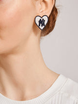 BaubleBar MLB Statement Stud Earrings - New York Yankees - MLB earrings