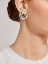 BaubleBar MLB Statement Stud Earrings - Detroit Tigers - MLB earrings