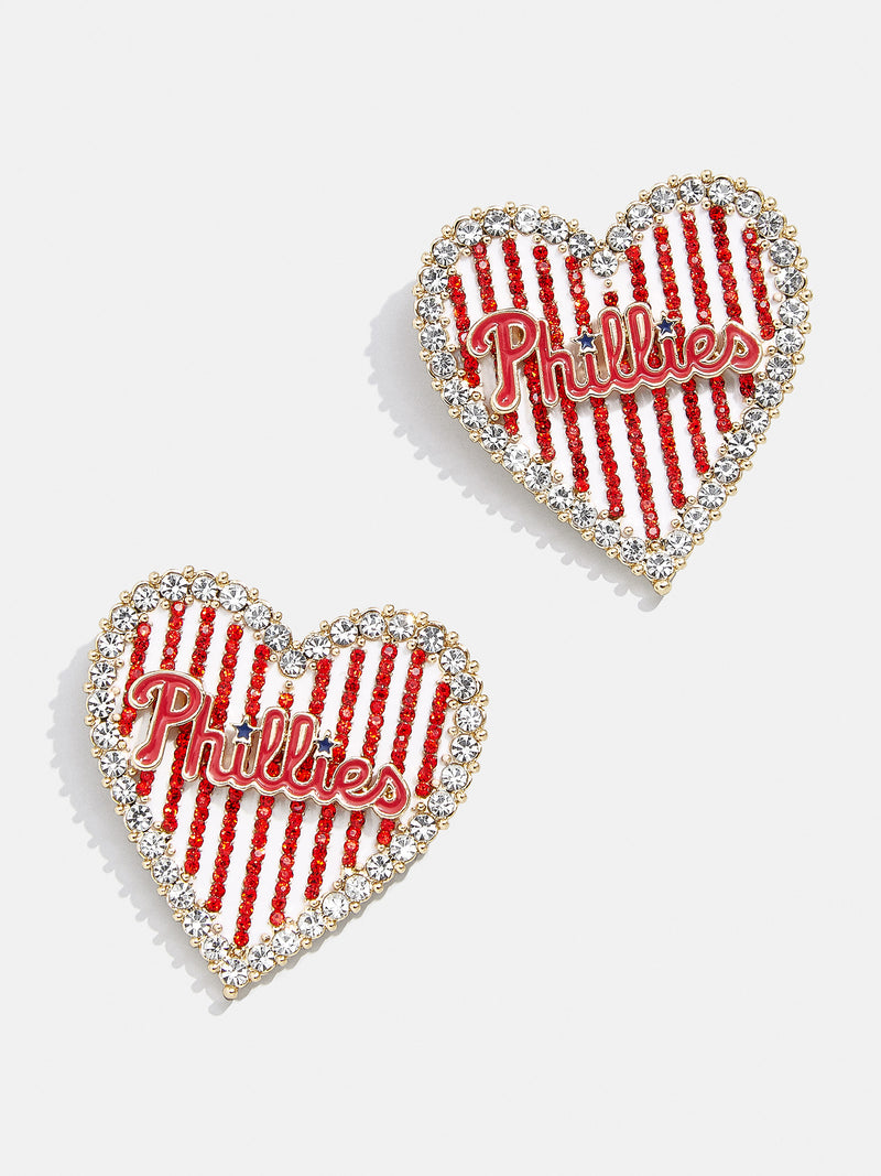 BaubleBar MLB Statement Stud Earrings - Philadelphia Phillies - Cyber Monday Ends Tonight: Enjoy 30% Off​