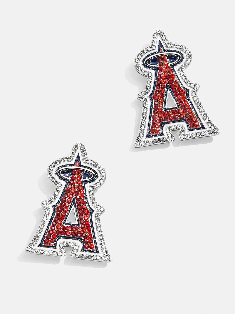 BaubleBar MLB Statement Stud Earrings - Los Angeles Angels - Get Gifting: Enjoy 20% Off​