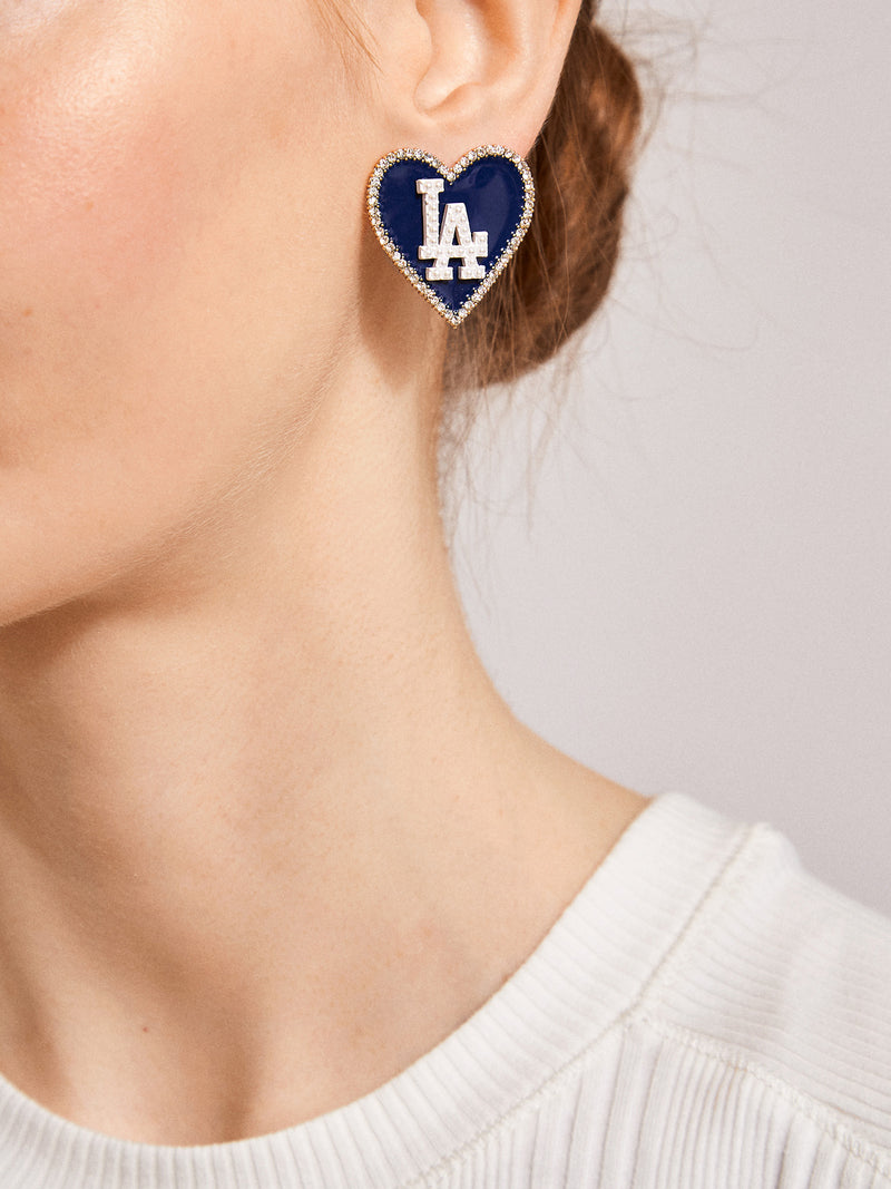 BaubleBar MLB Statement Stud Earrings - Los Angeles Dodgers - Get Gifting: Enjoy 20% Off​