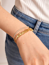 BaubleBar MLB Gold Curb Chain Bracelet - Kansas City Royals - Get Gifting: Enjoy 20% Off​