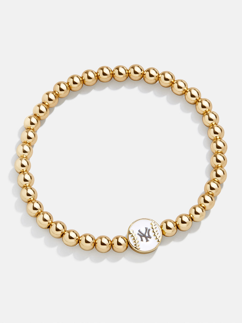 BaubleBar MLB Gold Pisa Bracelet - New York Yankees - Get Gifting: Enjoy 20% Off​