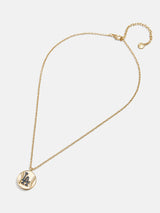 BaubleBar MLB Gold Baseball Charm Necklace - Los Angeles Dodgers - Get Gifting: Enjoy 20% Off​