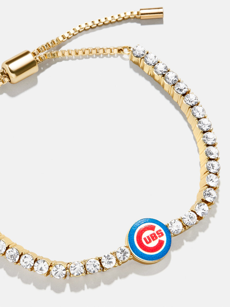 BaubleBar MLB Gold Tennis Bracelet - Chicago Cubs - Cyber Monday Ends Tonight: Enjoy 30% Off​