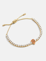BaubleBar MLB Gold Tennis Bracelet - San Francisco Giants - Get Gifting: Enjoy 20% Off​