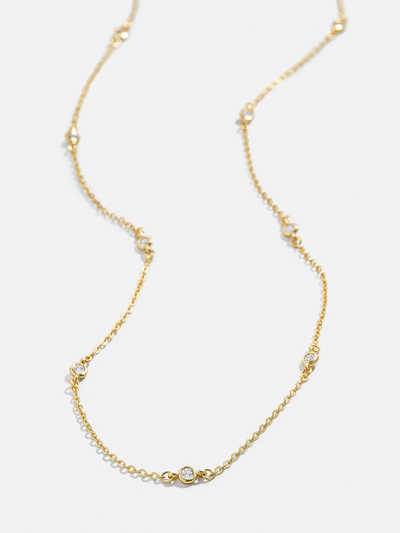 BaubleBar Yasmine 18K Gold Necklace - Clear/Gold - 
    Enjoy 20% off - Ends Tomorrow
  
