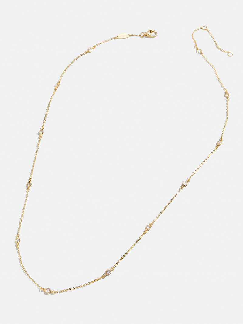 BaubleBar Yasmine 18K Gold Necklace - Clear/Gold - 
    Extra 20% off Necklaces
  
