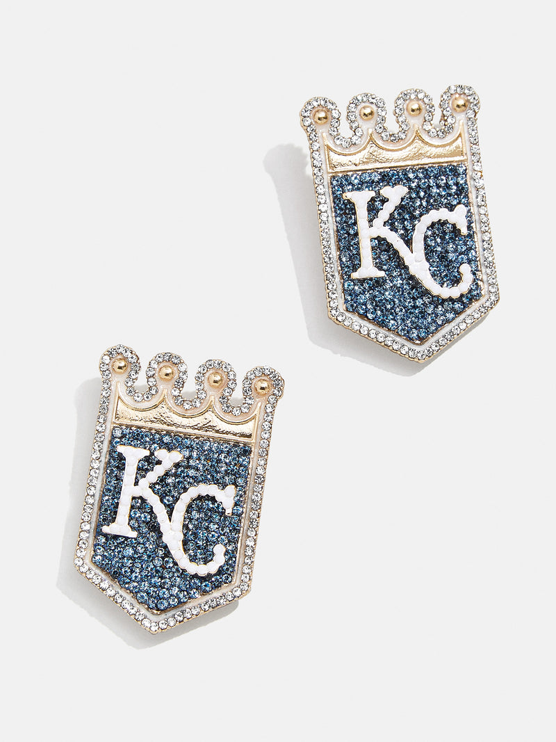 BaubleBar MLB Statement Stud Earrings - Kansas City Royals - Get Gifting: Enjoy 20% Off​