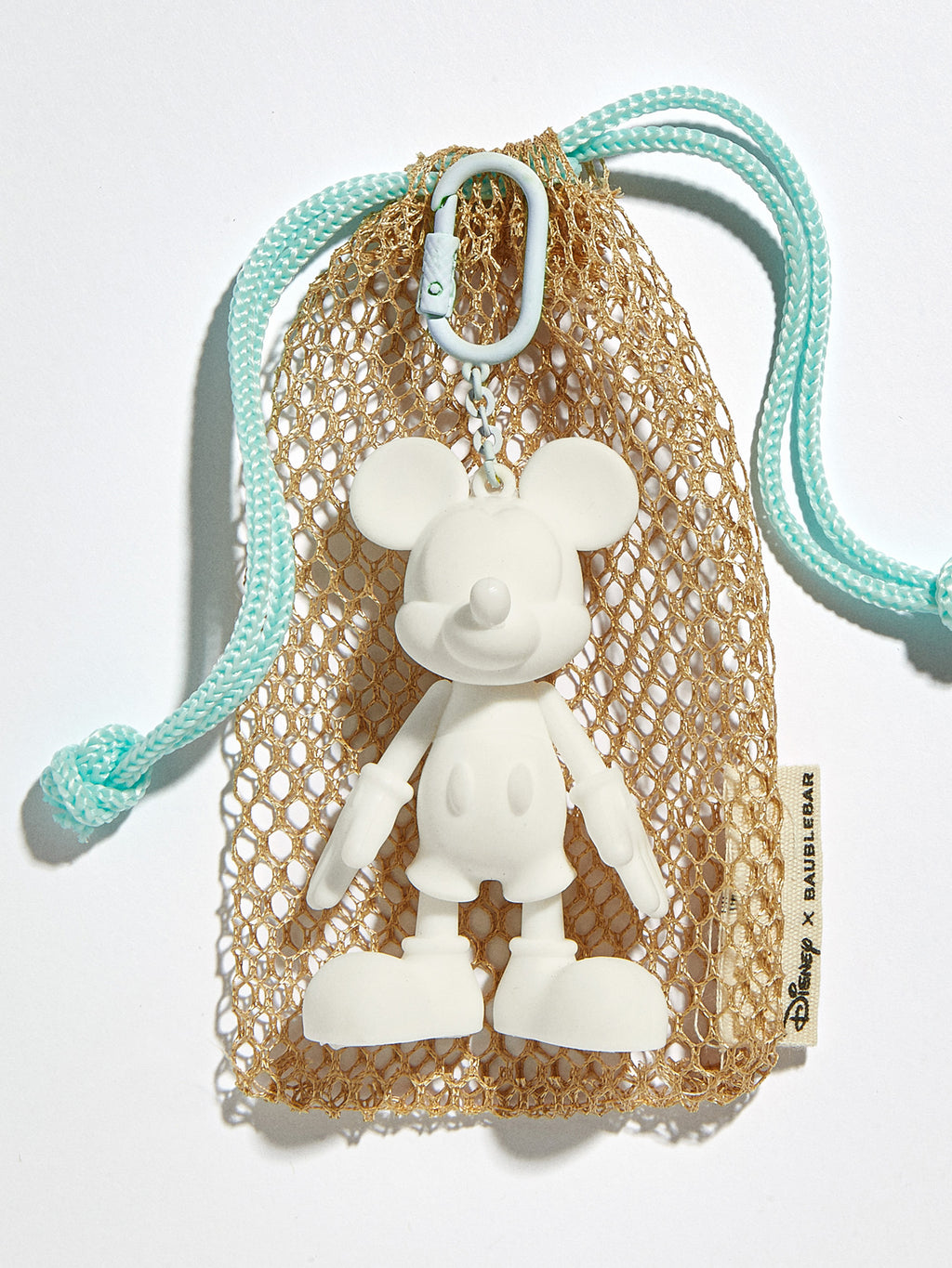 BaubleBar Sport Edition Mickey Mouse Disney Bag Charm - White