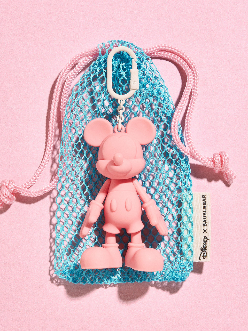 Baublebar Mickey Mouse Bag Charm in Champagne