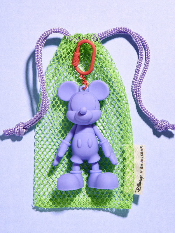 Sport Edition Mickey Mouse disney Bag Charm - Amethyst