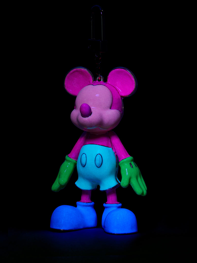 Baublebar Mickey Mouse Disney Glow-in-the-Dark Bag Charm - Glow-in-the-Dark Mickey Mouse Vampire