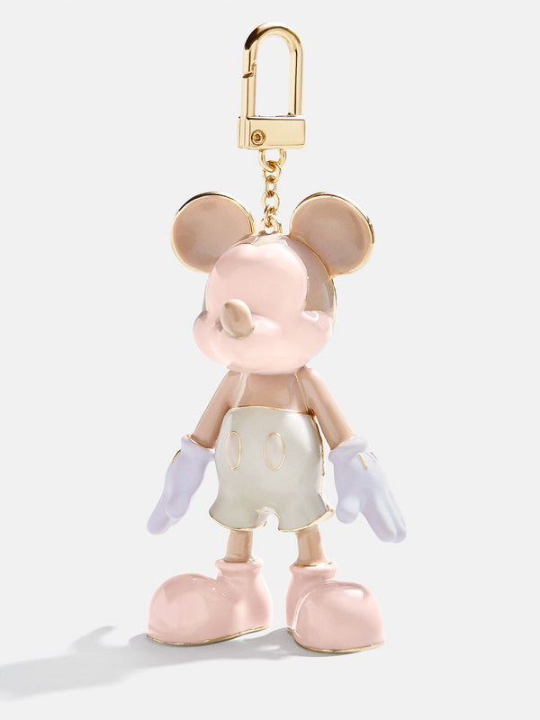 Mickey Mouse Disney Bag Charm - Neutral Colorblock