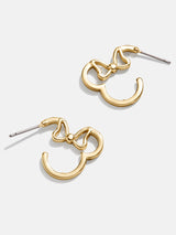 BaubleBar Minnie Mouse Disney Outline Earrings - Gold - 
    Enjoy 20% off - This Week Only
  
