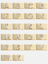 BaubleBar Initial Cuff Bracelet - Pavé Letter - Get Gifting: Enjoy 20% Off​