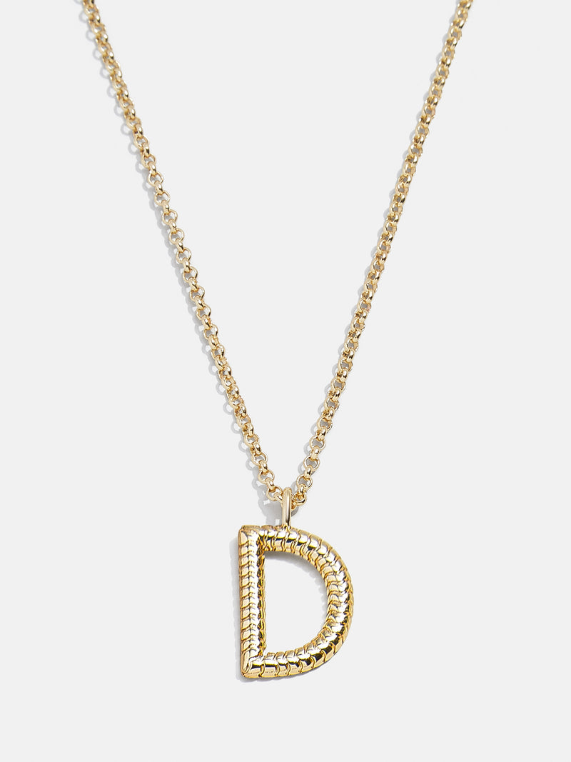 BaubleBar D - Custom initial necklace
