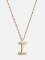 BaubleBar I - Custom initial necklace