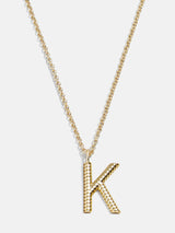 BaubleBar K - 
    Custom initial necklace
  
