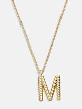 BaubleBar M - Custom initial necklace