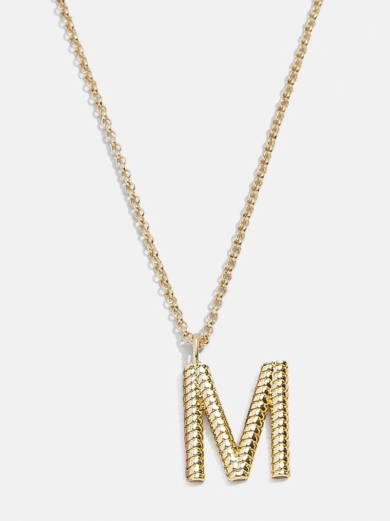 BaubleBar M - Custom initial necklace
