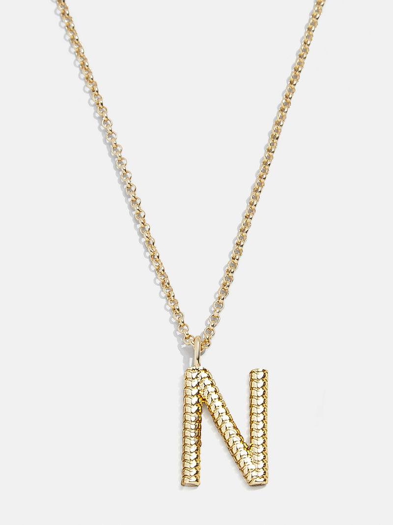 BaubleBar N - Custom initial necklace