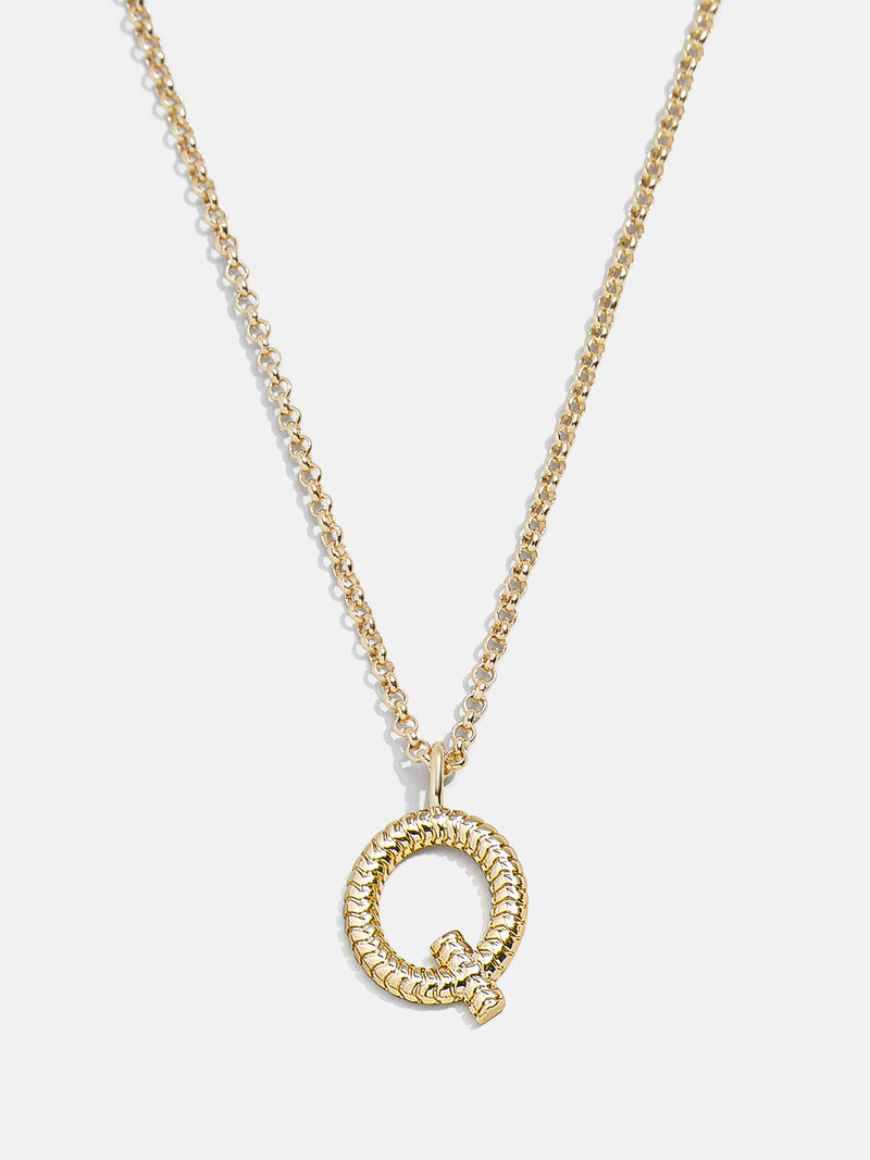 BaubleBar Q - 
    Custom initial necklace
  
