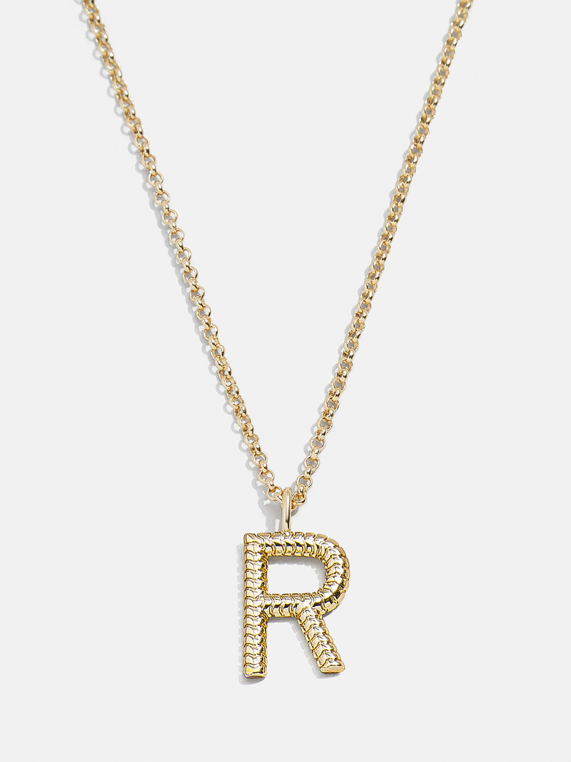 BaubleBar R - Custom initial necklace
