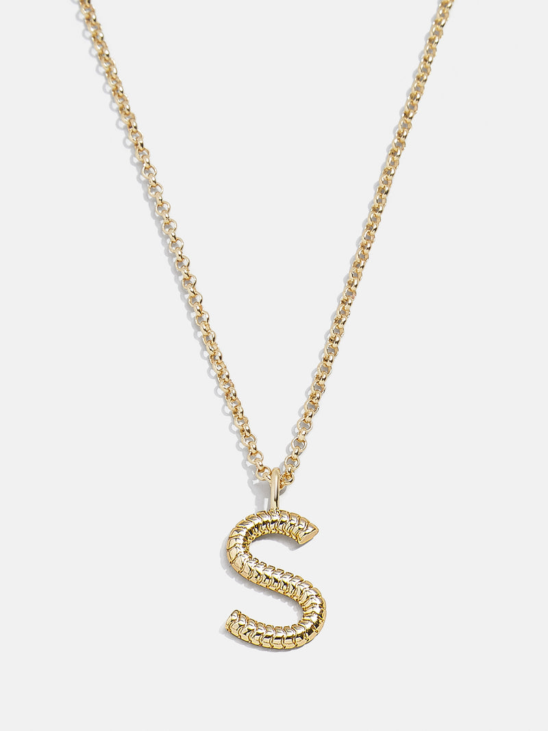 BaubleBar S - Custom initial necklace