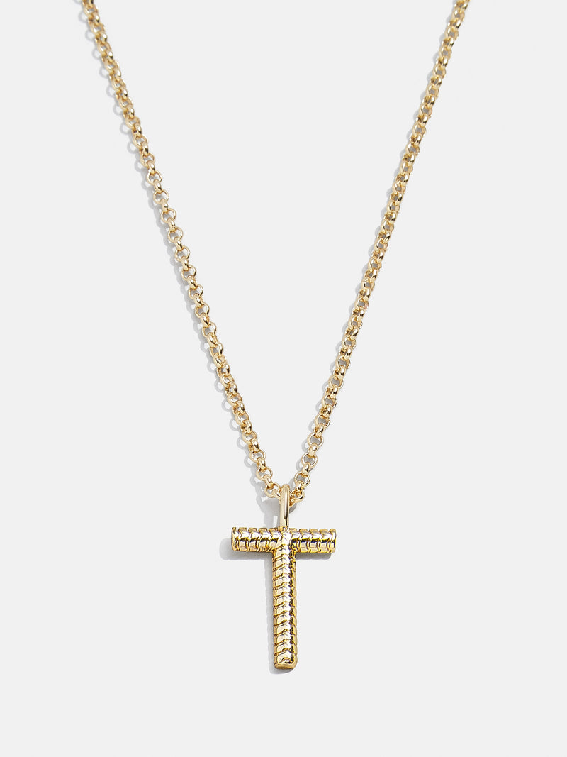 BaubleBar T - Custom initial necklace