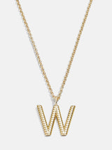 BaubleBar W - 
    Custom initial necklace
  
