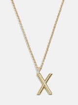 BaubleBar X - Custom initial necklace