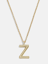 BaubleBar Z - Custom initial necklace