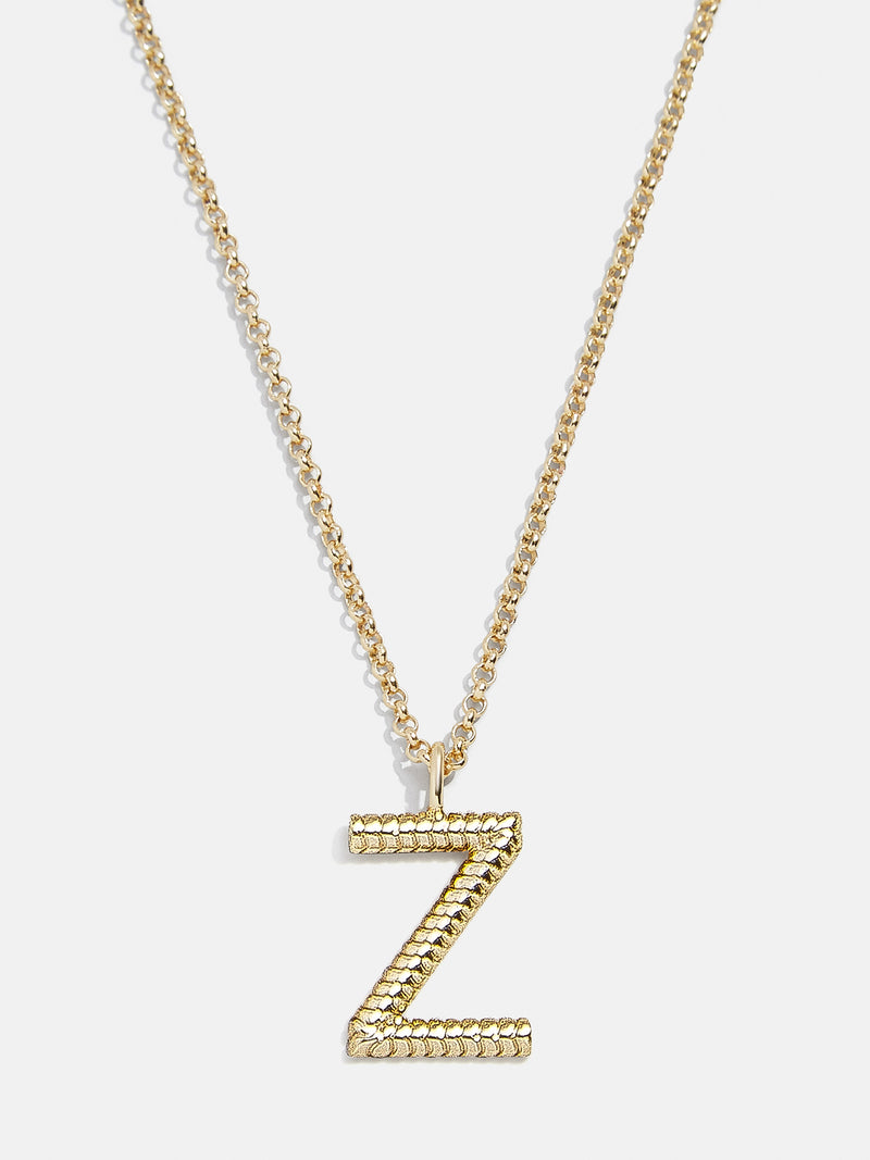 BaubleBar Z - Custom initial necklace