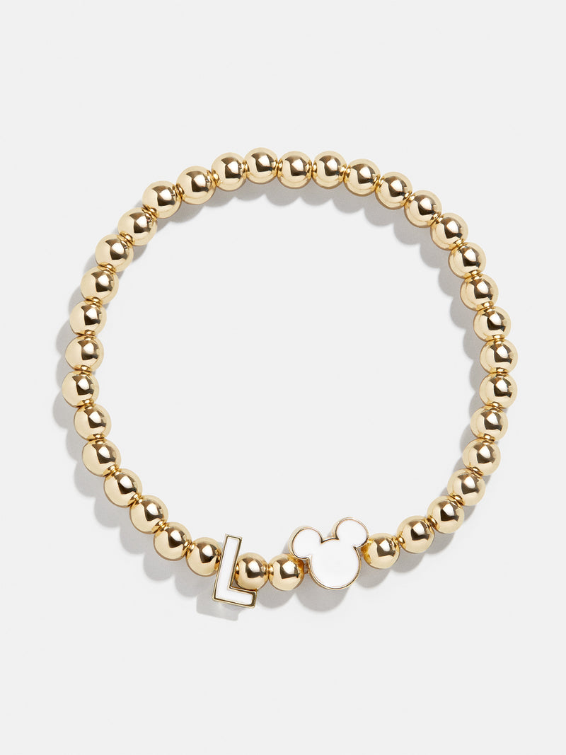 BaubleBar L - 
    Disney gold beaded stretch bracelet
  
