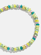 BaubleBar Green - 
    Beaded stretch bracelet with semi-precious stones
  
