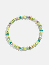 BaubleBar Green - 
    Beaded stretch bracelet with semi-precious stones
  
