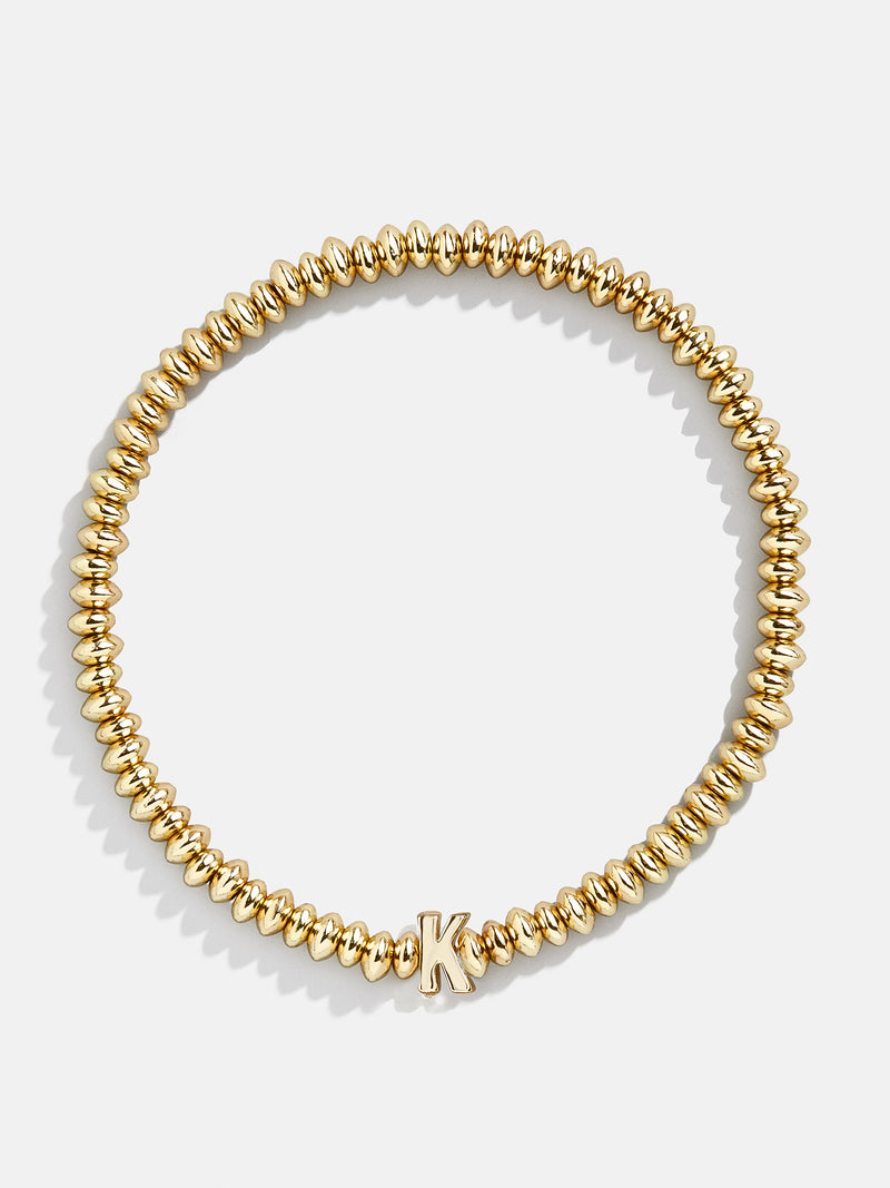 BaubleBar K - 
    Gold beaded stretch bracelet
  
