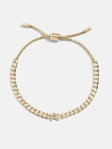 BaubleBar A - Pull-tie link bracelet