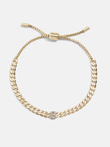 BaubleBar B - Pull-tie link bracelet