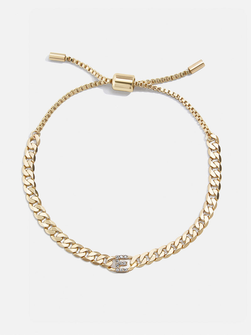BaubleBar E - Pull-tie link bracelet