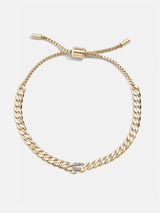BaubleBar F - Pull-tie link bracelet
