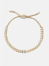 BaubleBar H - Pull-tie link bracelet
