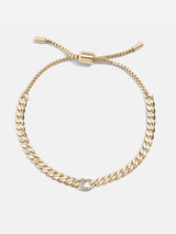 BaubleBar L - Pull-tie link bracelet