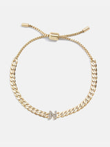 BaubleBar N - Pull-tie link bracelet