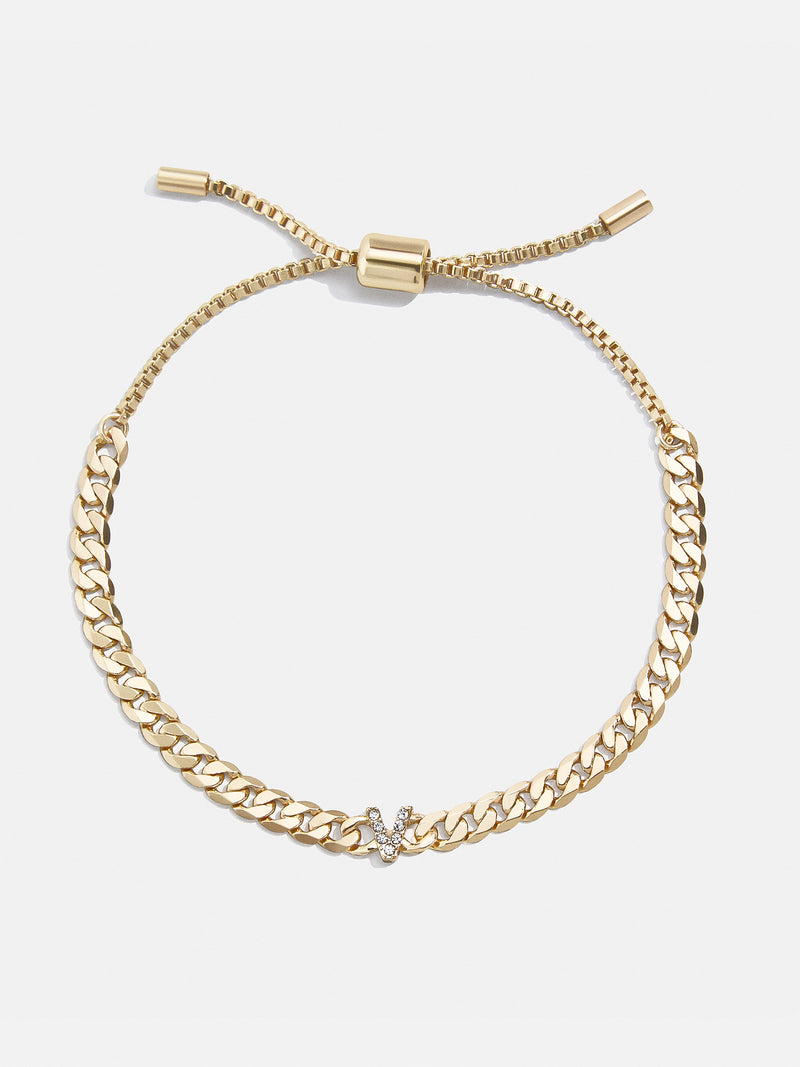 BaubleBar V - Pull-tie link bracelet
