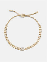 BaubleBar Z - Pull-tie link bracelet