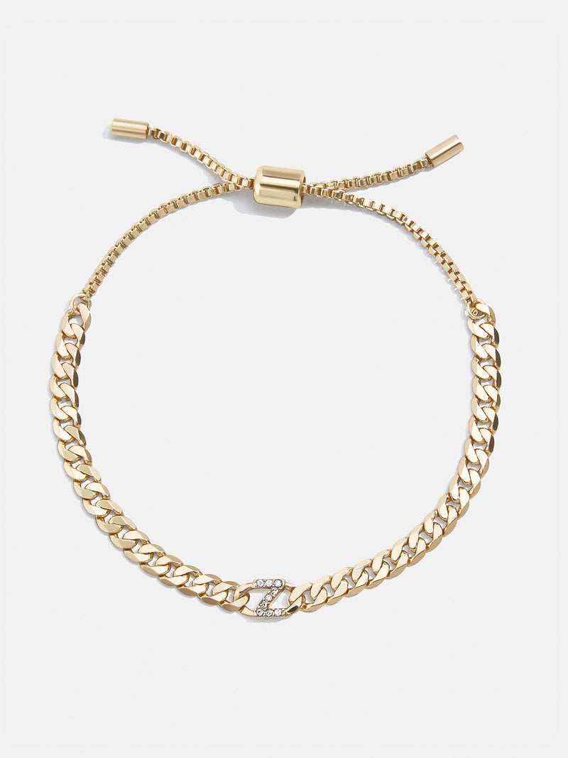 BaubleBar Z - Pull-tie link bracelet