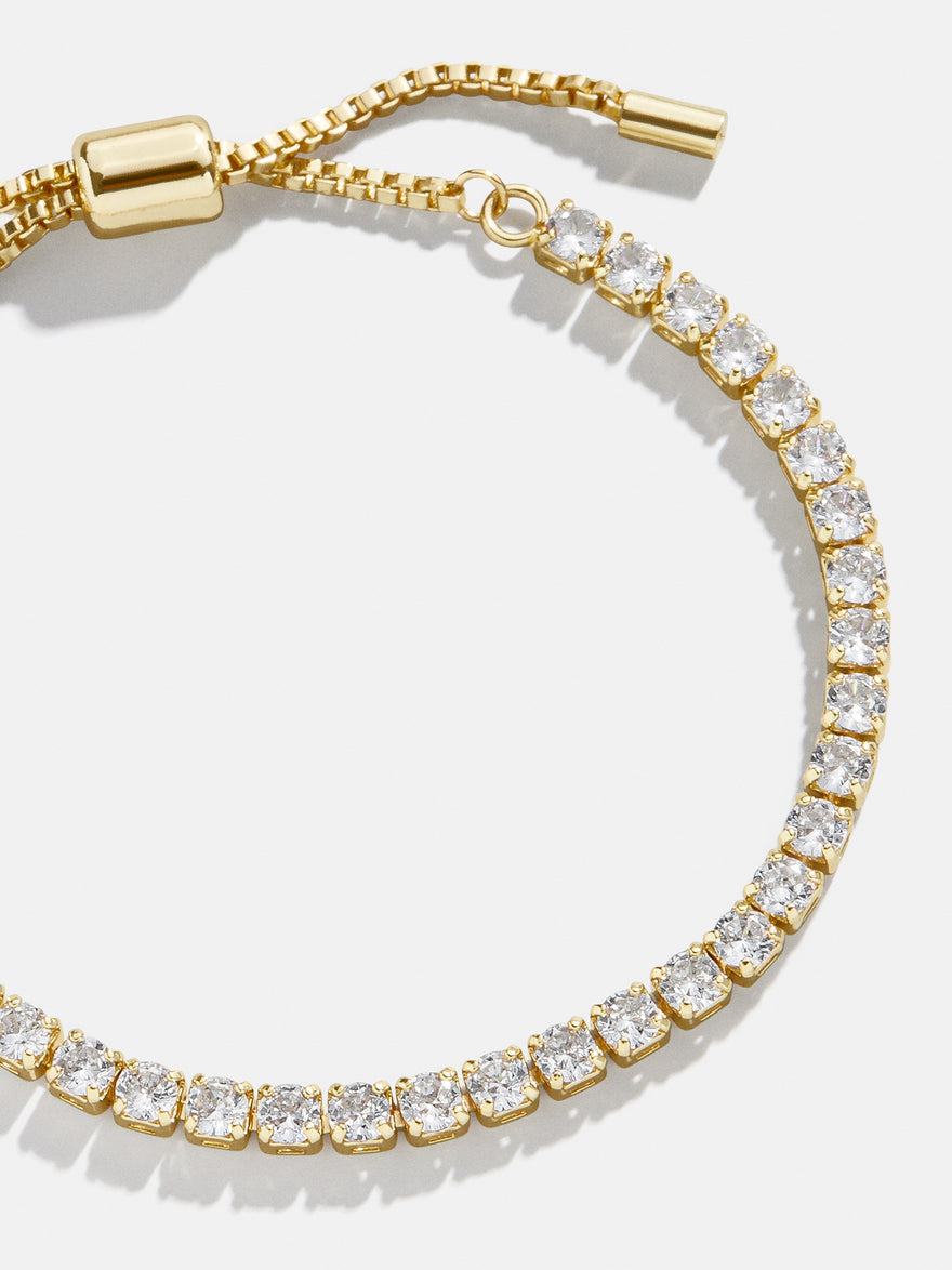 Bridget Cubic Zirconia Tennis Bracelet - Square